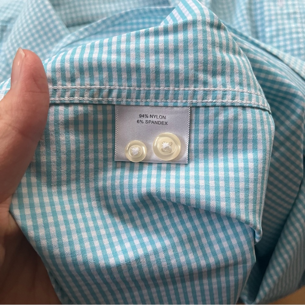 Peter Millar lot of 2 Men's Summer Comfort Button-Down Shirt Size L - Picture 9 of 11